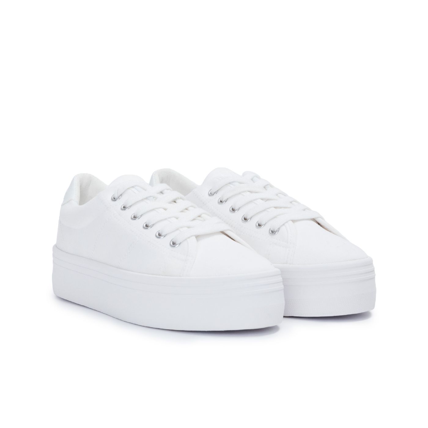 PLATO M SNEAKER - CANVAS - WHITE